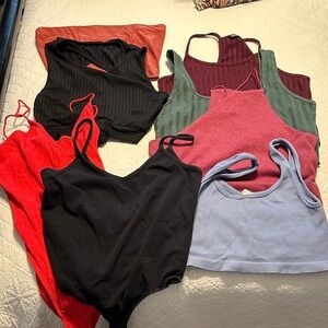 8 Assorted tank tops - All Women’s Medium
